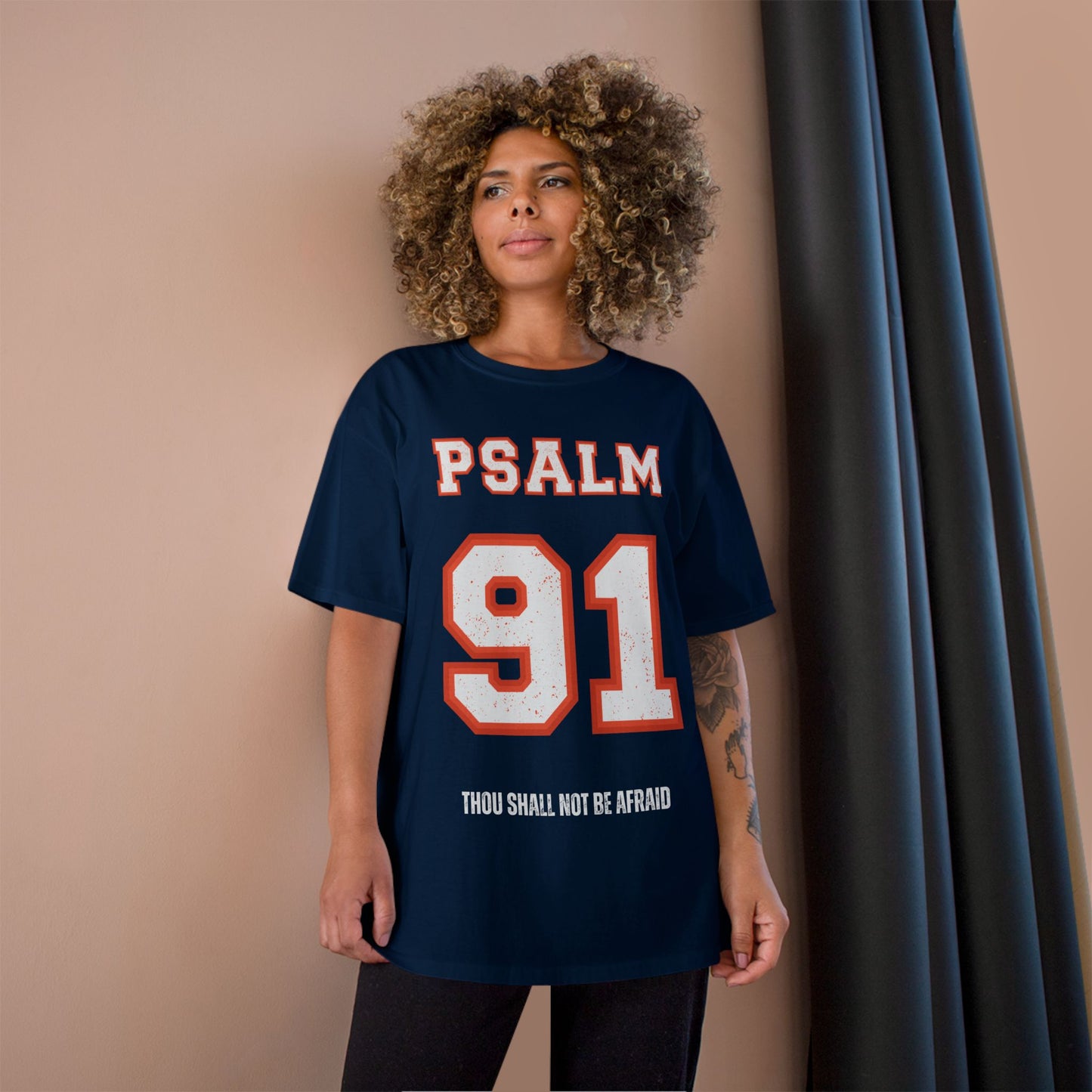 Champion T-Shirt Psalm 91 Football Jersey