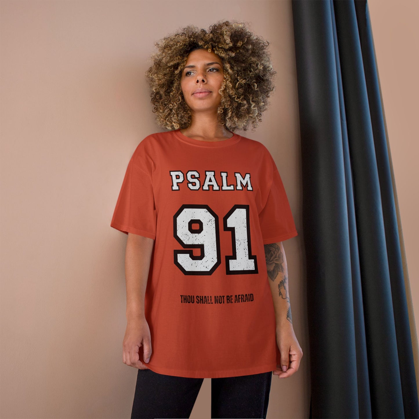 Champion T-Shirt Psalm 91 Football Jersey