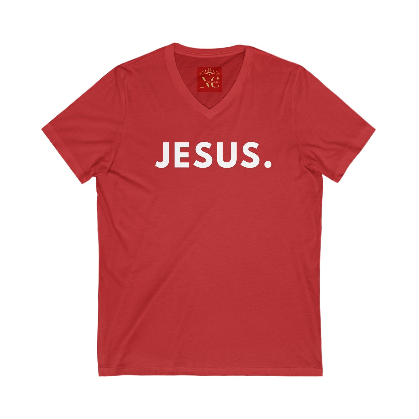Christian V-Neck Tee - Jesus John 3:16 Shirt