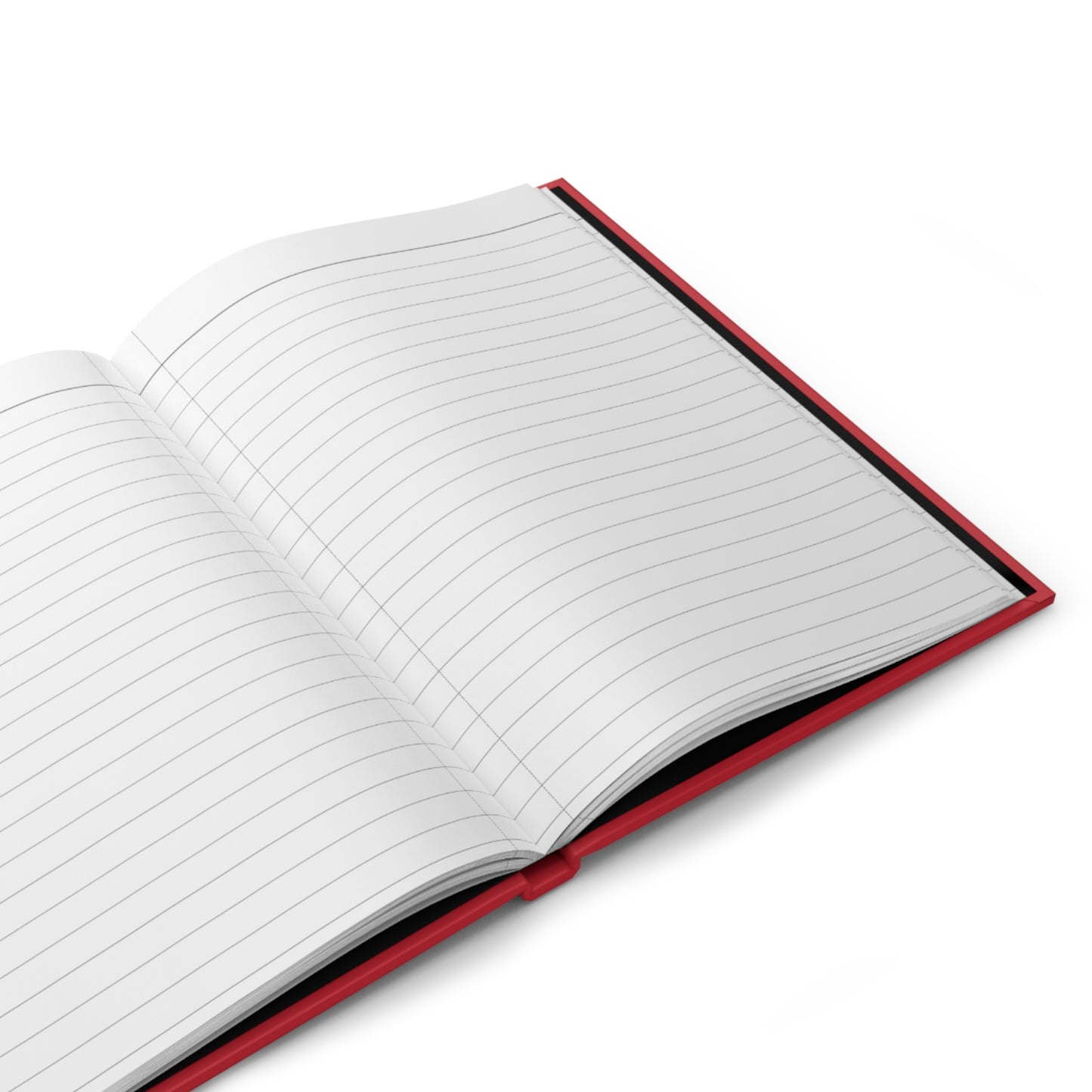 Hardcover Journal Matte - RED Psalm 91 Lion
