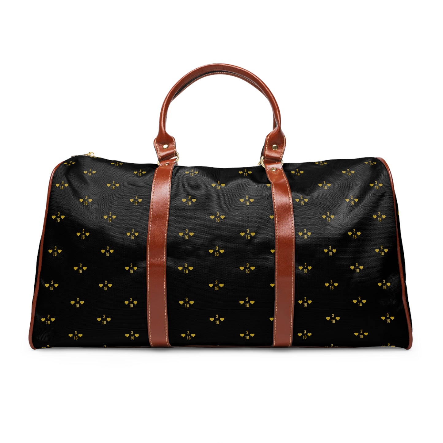 Travel Bag - Black John 3:16 Design - Waterproof