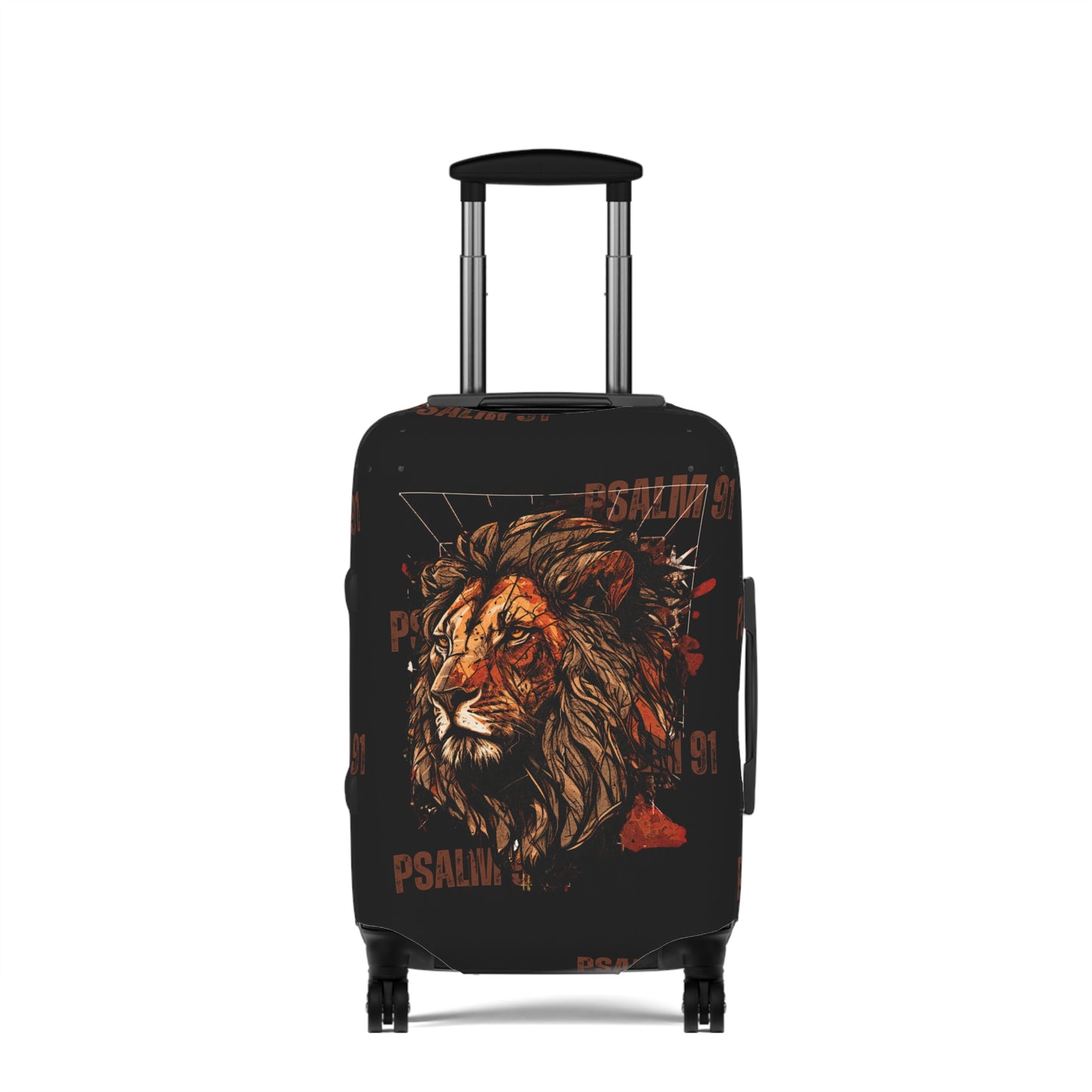 Luggage Cover - Lion Psalm 91