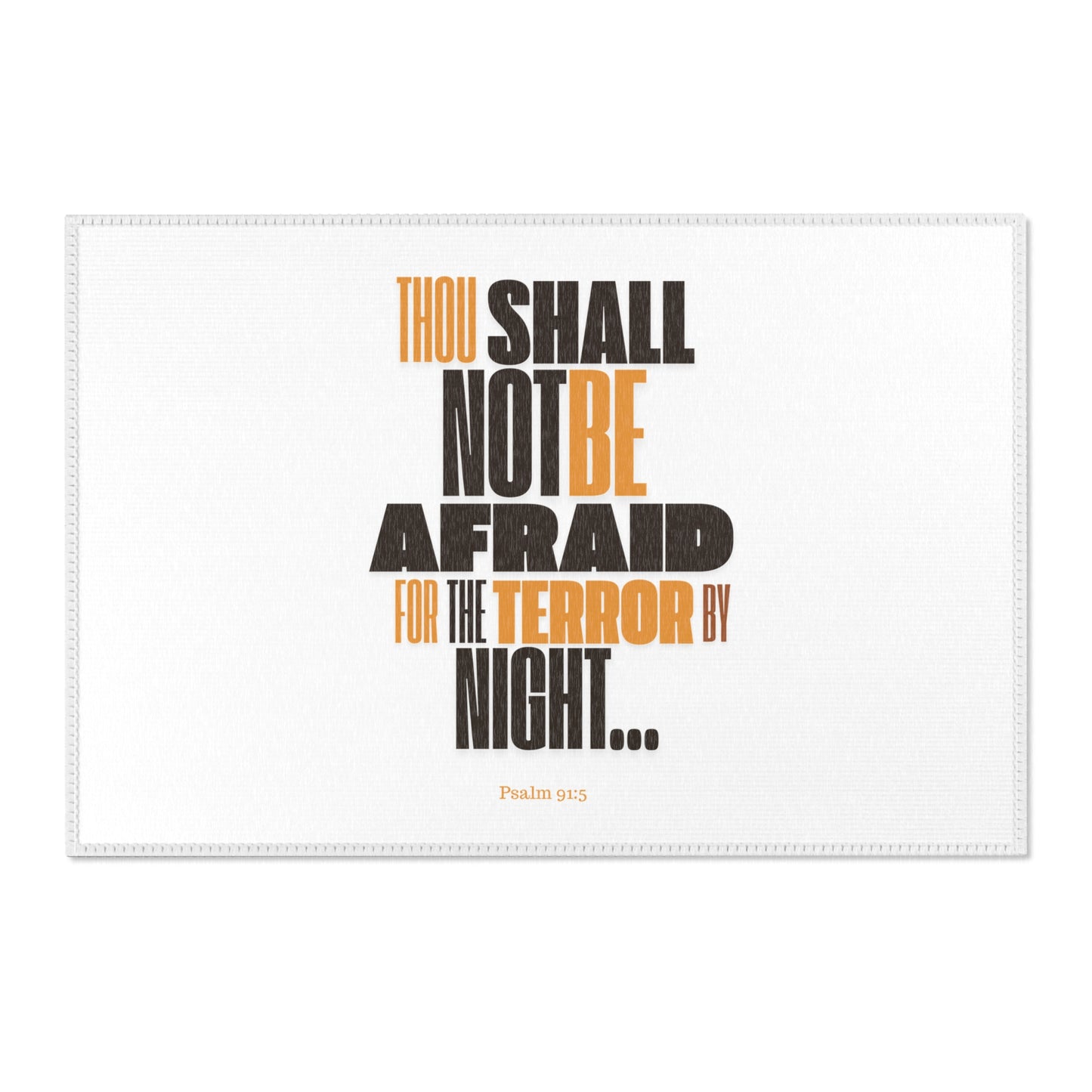 Area Rugs Thou Shall Not Be Afraid White