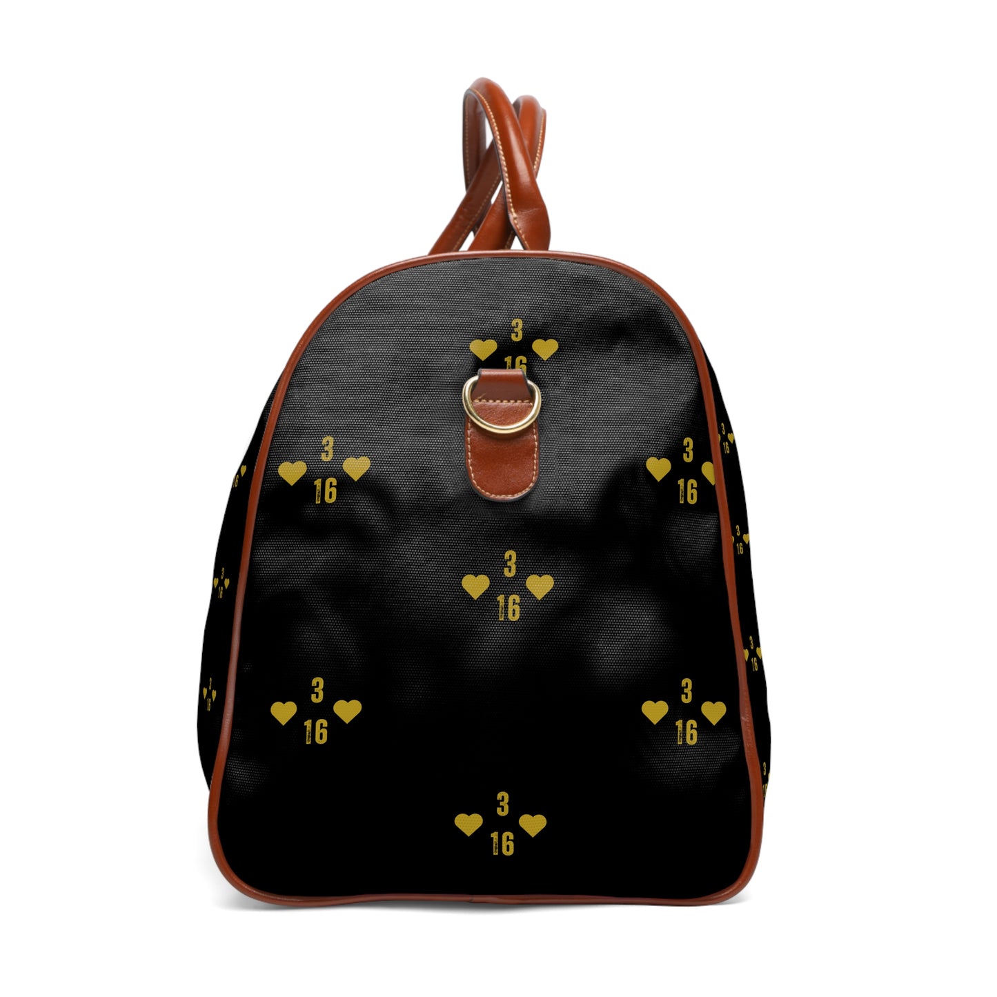 Travel Bag - Black John 3:16 Design - Waterproof