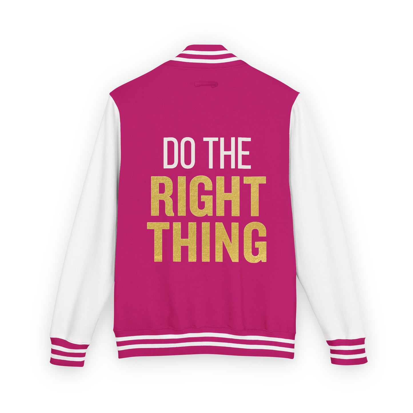 Letterman Jacket - 'Do the Right Thing' Design