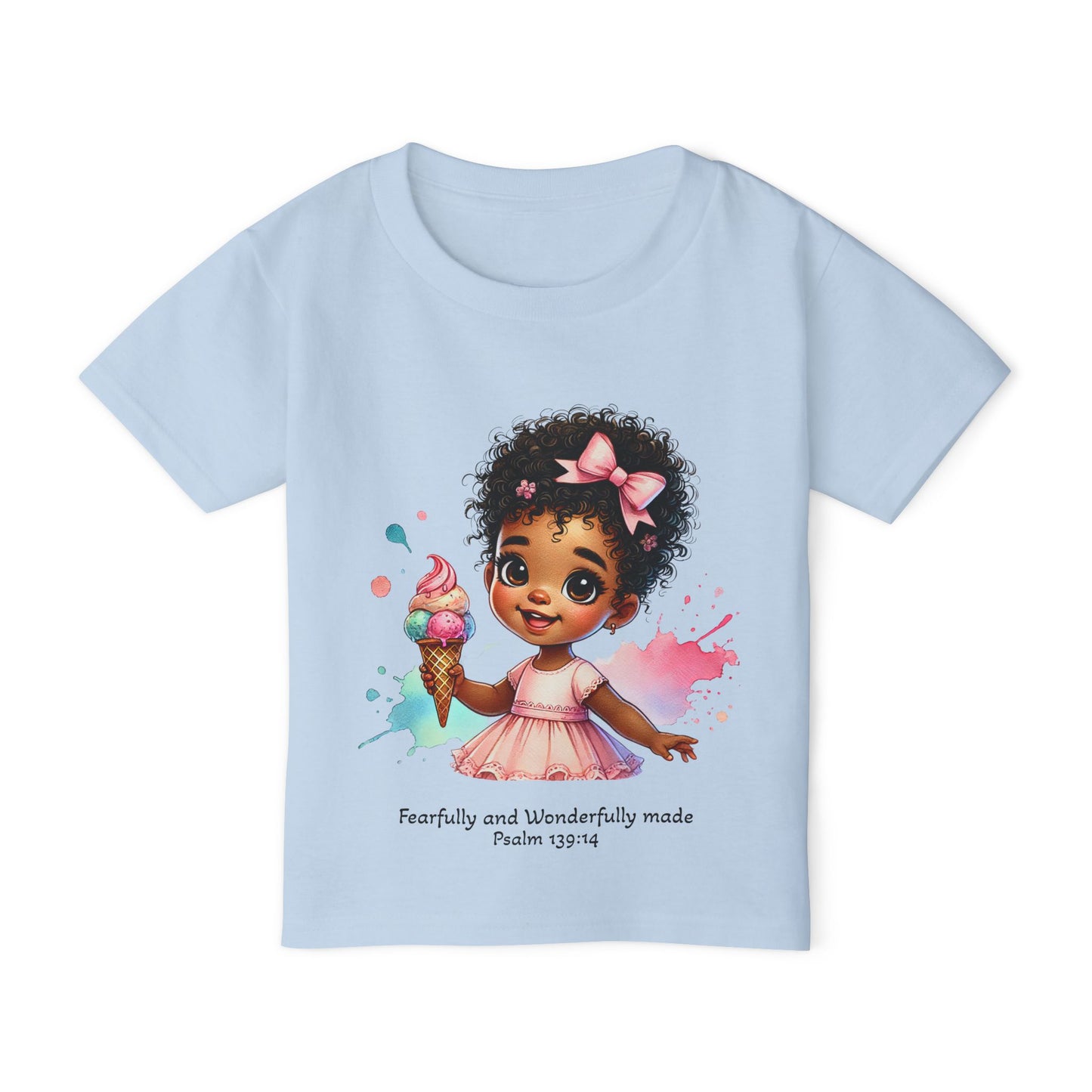 Toddler T-shirt - Fearfully and Wonderfully Made - Psalm 139:14