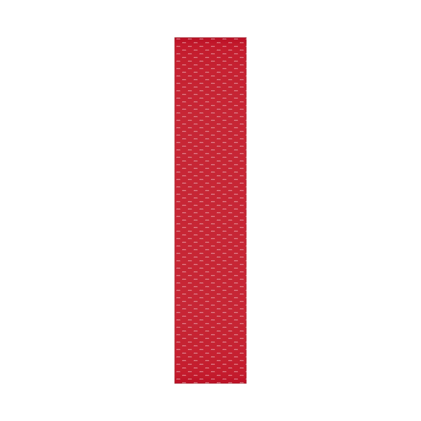 Gift Wrap Papers - Red Jesus Design