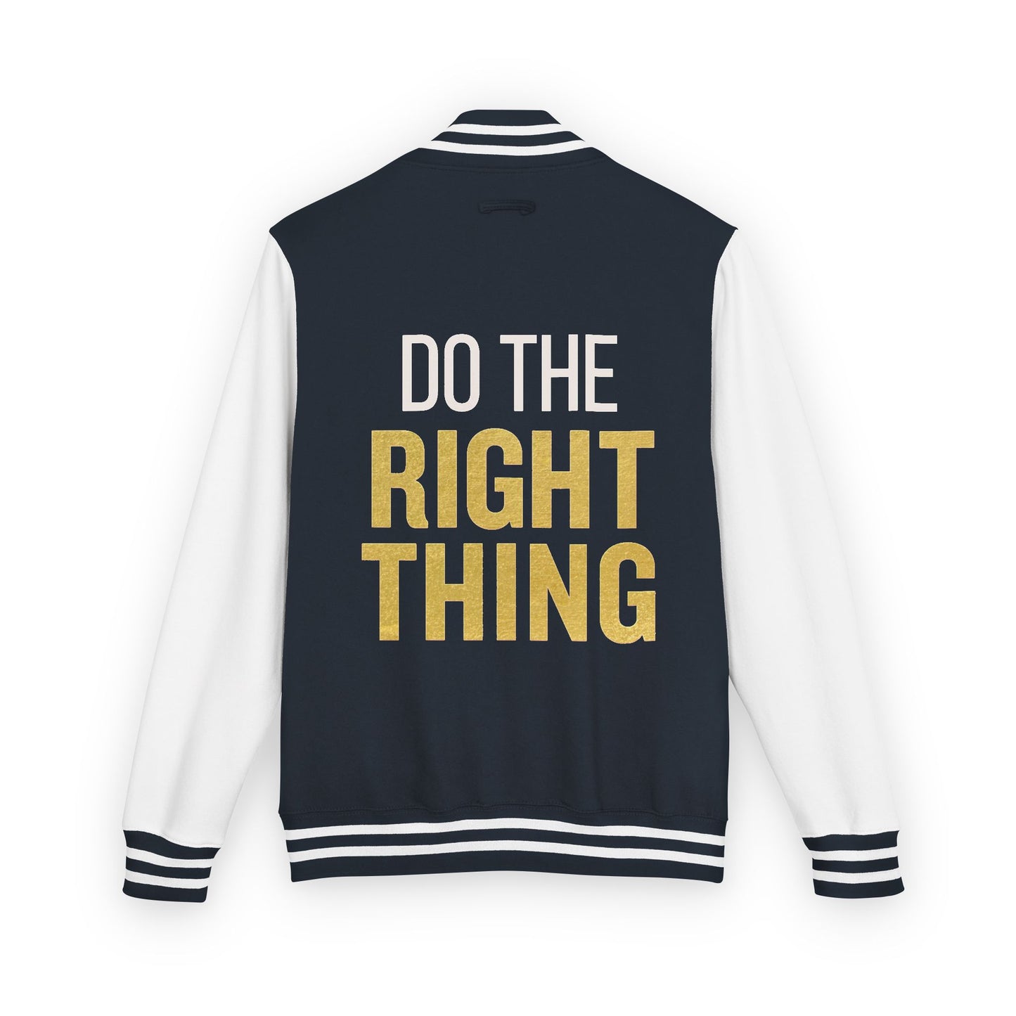 Letterman Jacket - 'Do the Right Thing' Design