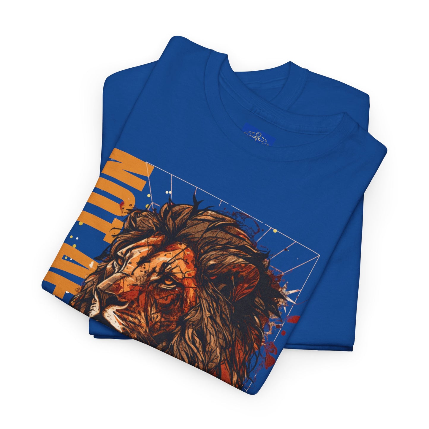 Unisex Heavy Cotton Tee NOT AFRAID Lion Psalm 91