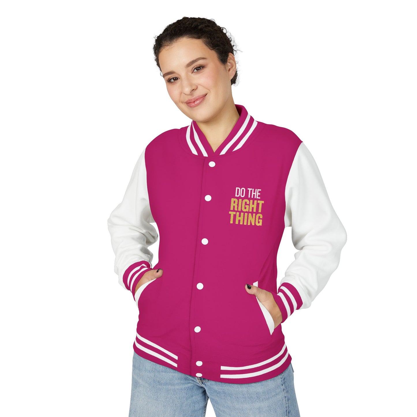Letterman Jacket - 'Do the Right Thing' Design