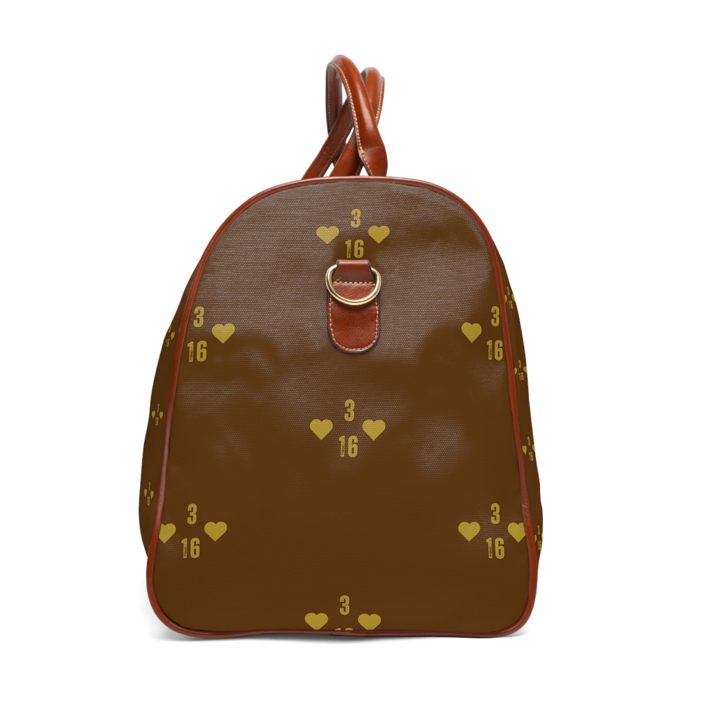 Travel Bag - Brown John 3:16 Design