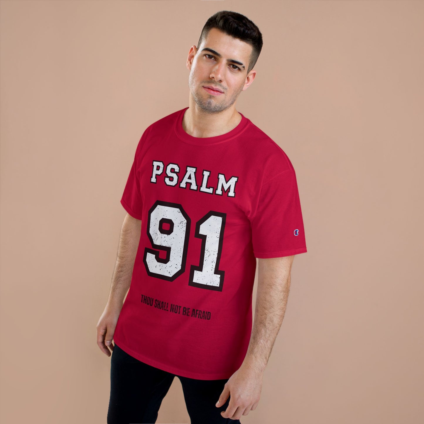 Champion T-Shirt Psalm 91 Football Jersey