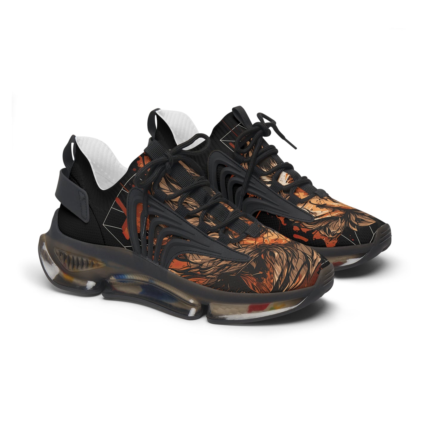 Mesh Sneakers - Lion Design for Women