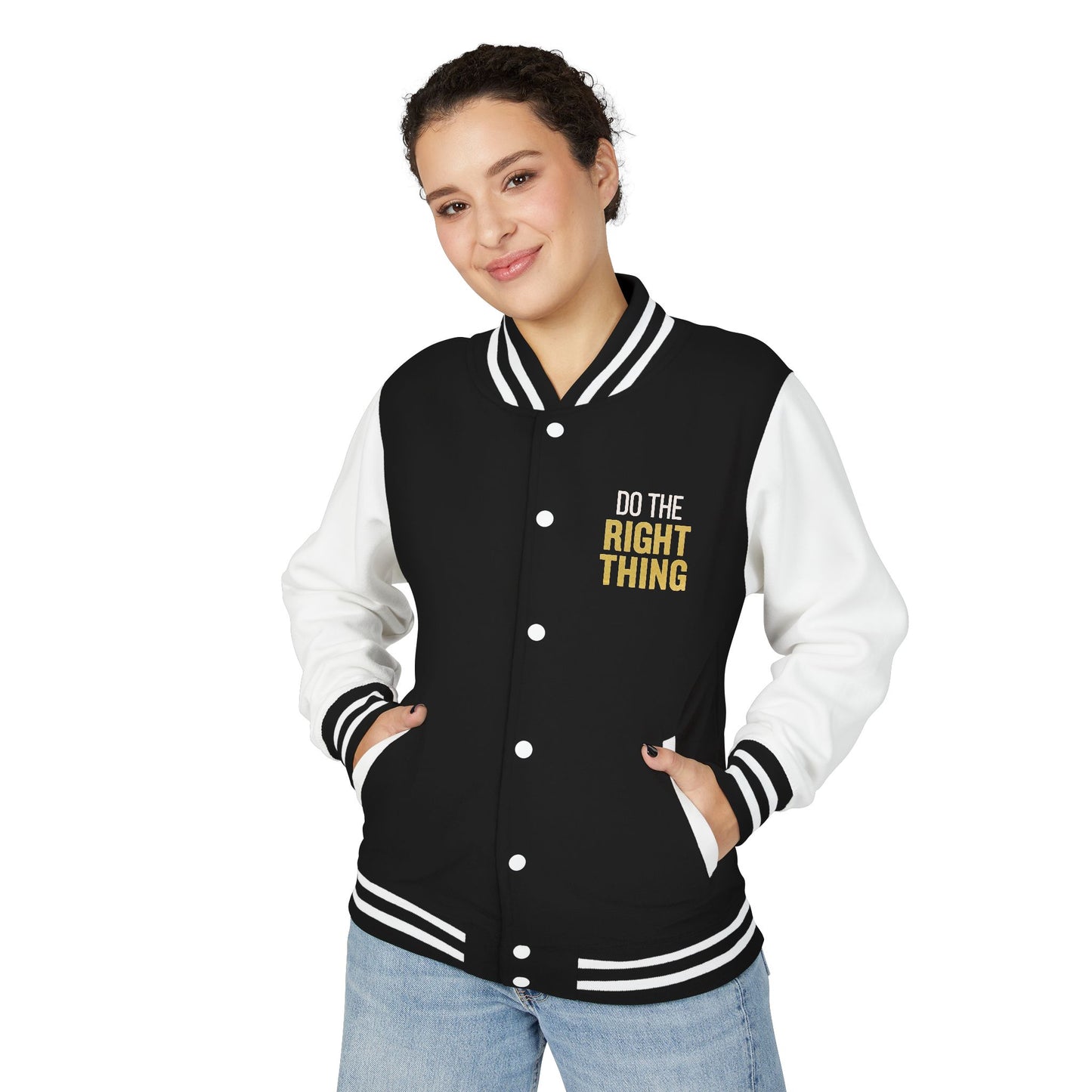 Letterman Jacket - 'Do the Right Thing' Design