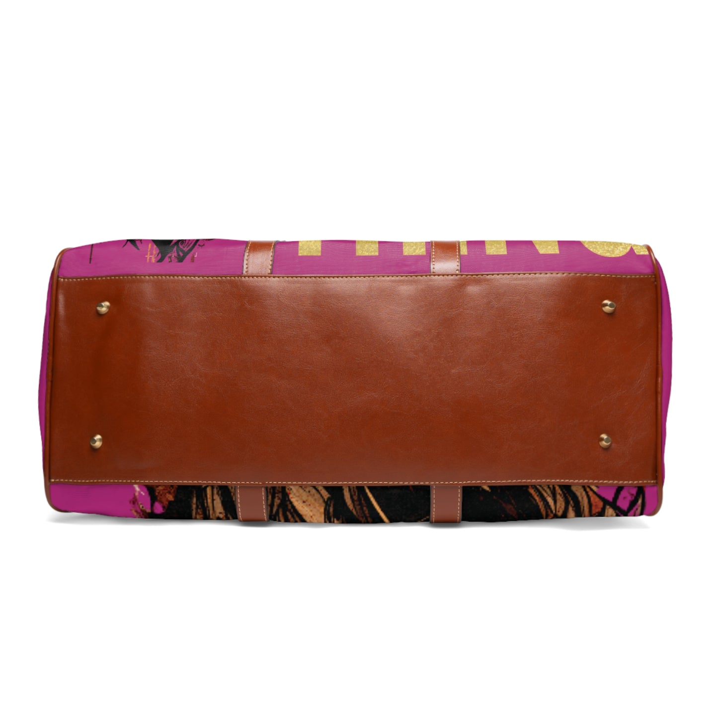 Travel Bag - “Do the Right Thing” Pink Lion Design