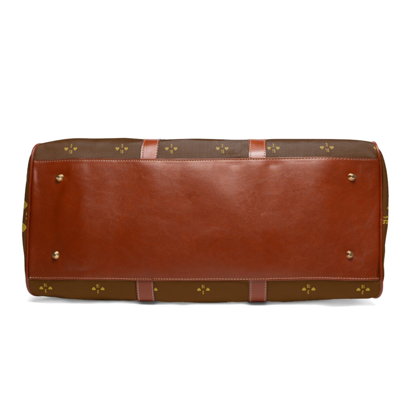 Travel Bag - Brown John 3:16 Design