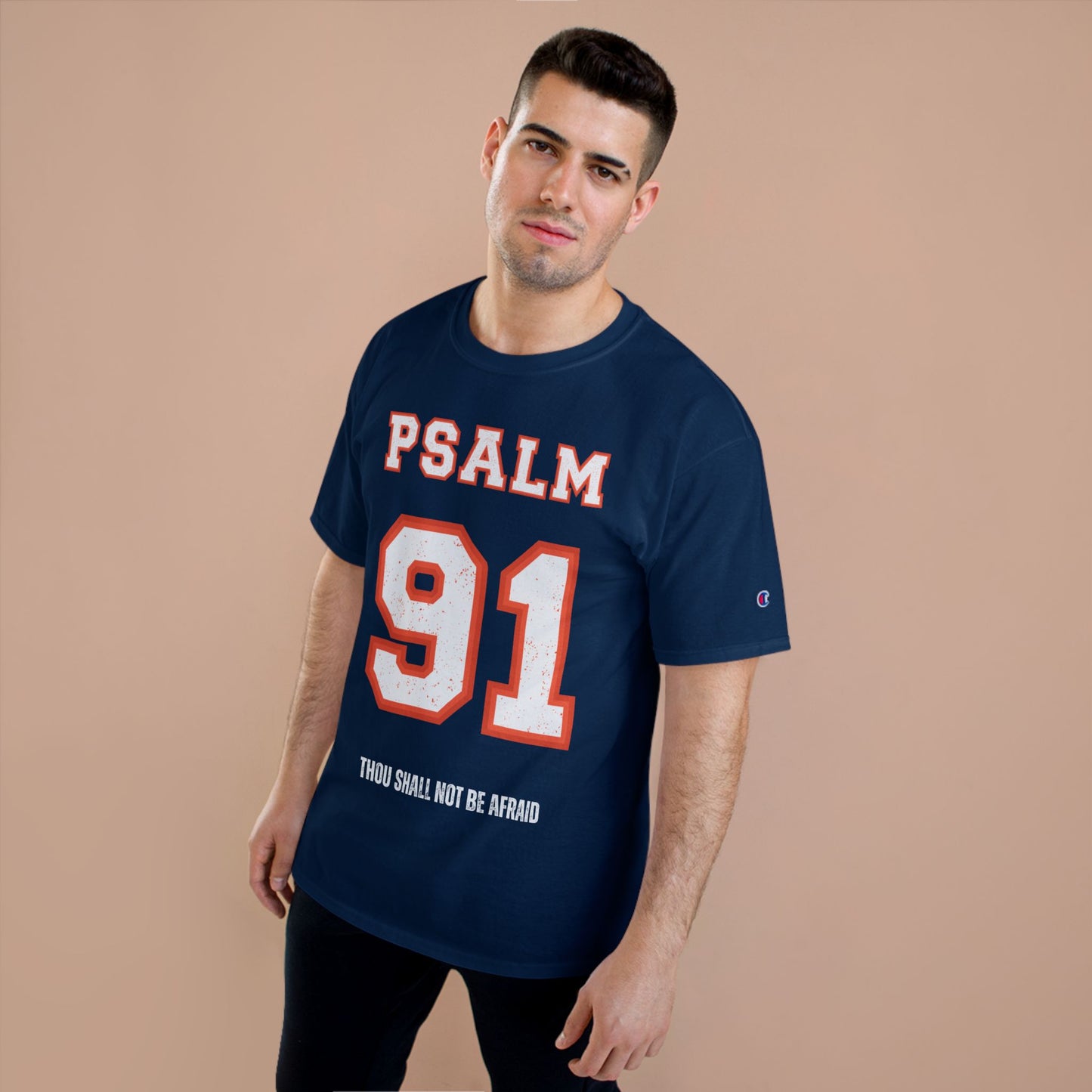 Champion T-Shirt Psalm 91 Football Jersey