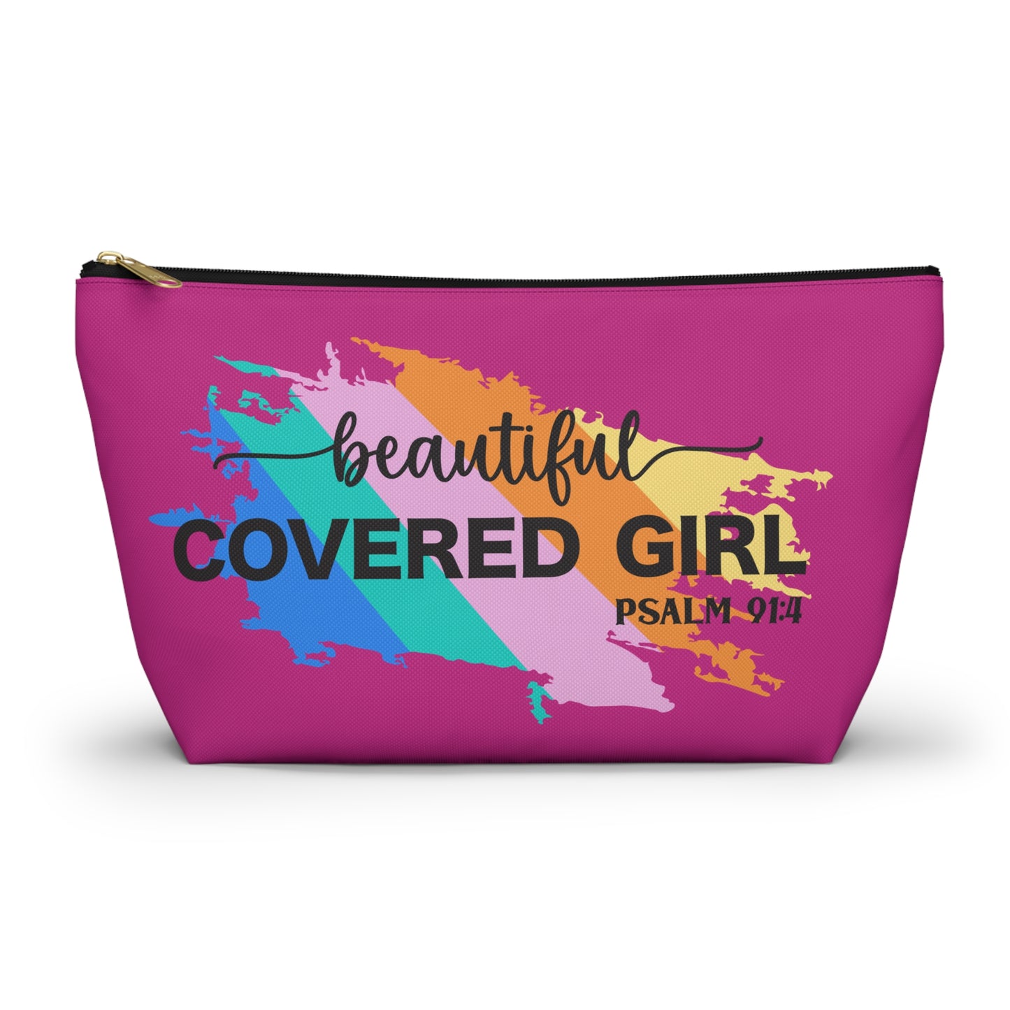 Pouch Psalm 91:4 Beautiful Covered Girl Accessories