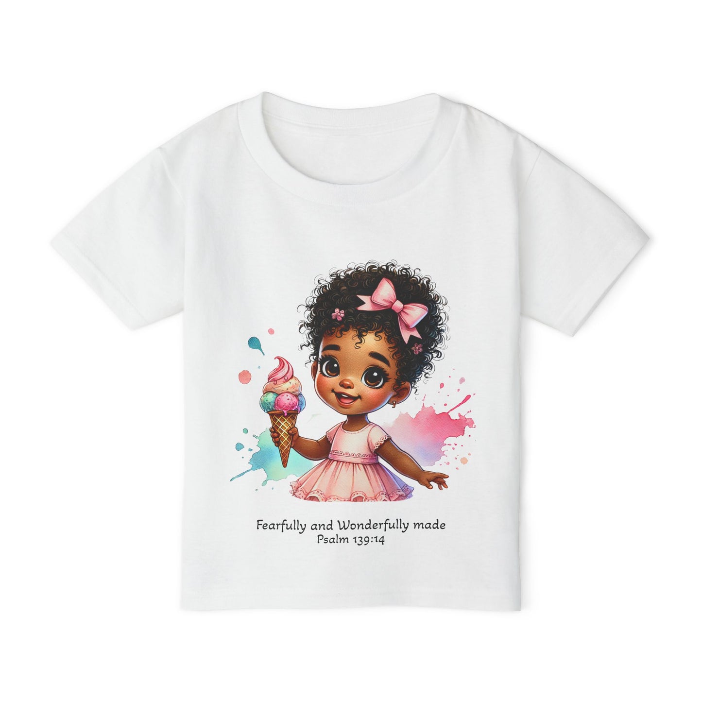 Toddler T-shirt - Fearfully and Wonderfully Made - Psalm 139:14