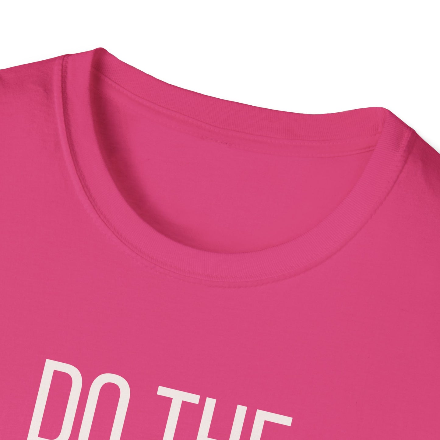 Motivational Unisex Softstyle T-Shirt - "Do The Right Thing" & "It's Never Wrong"