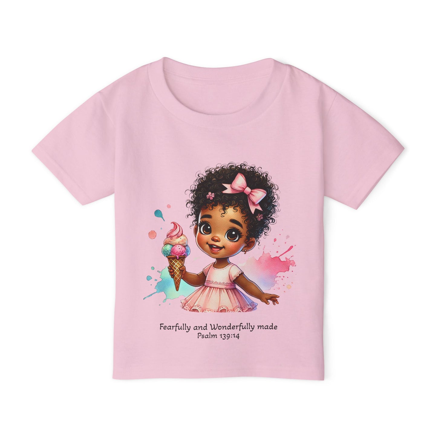 Toddler T-shirt - Fearfully and Wonderfully Made - Psalm 139:14