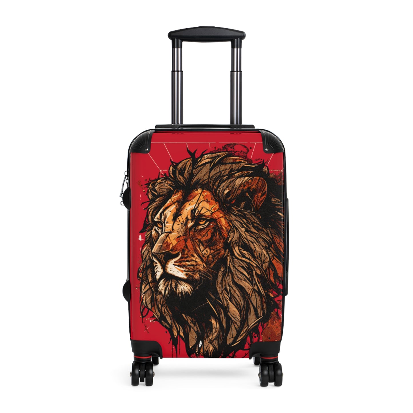 Suitcase - Red Lion Psalm 91 Travel Luggage
