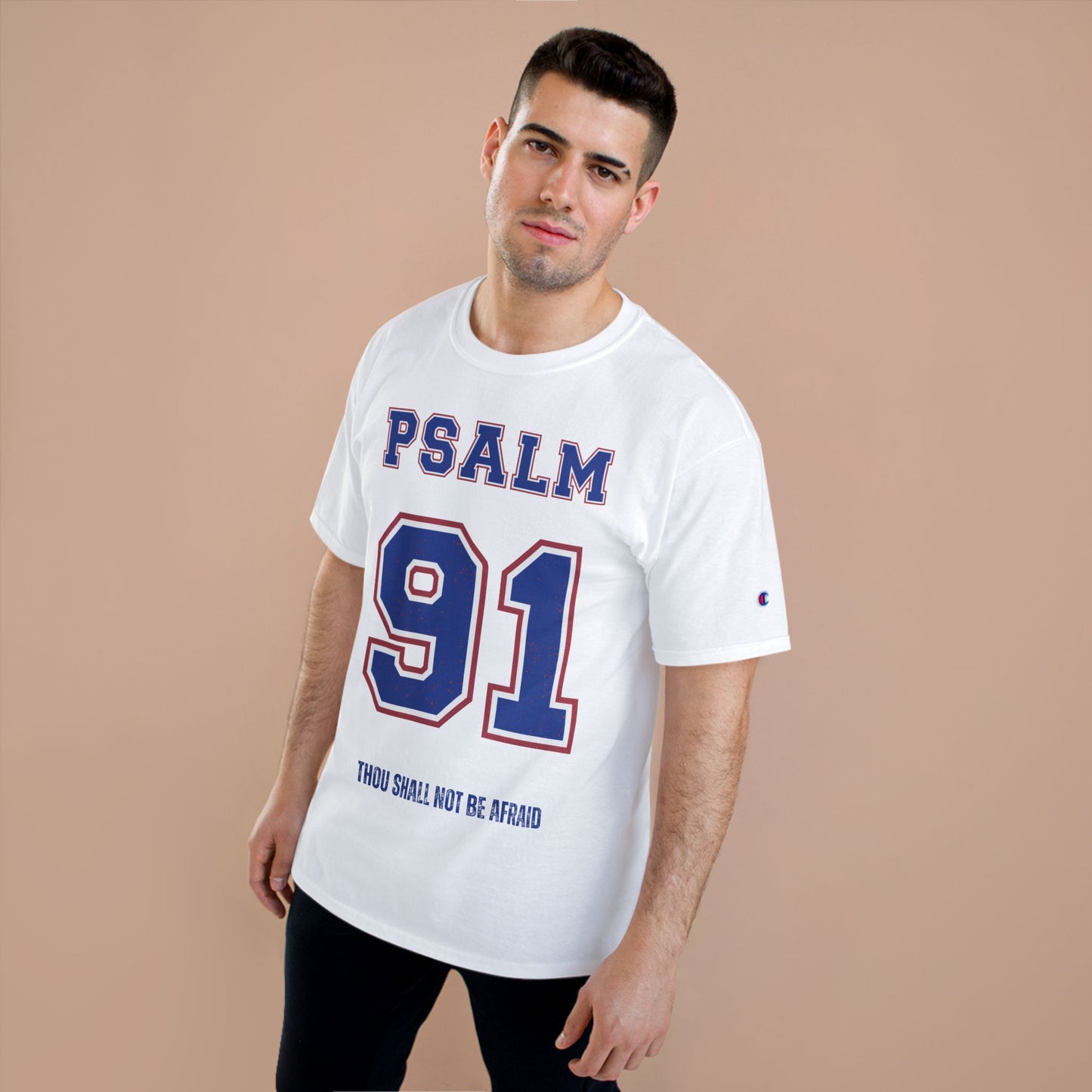 Champion T-Shirt Psalm 91 Football Jersey