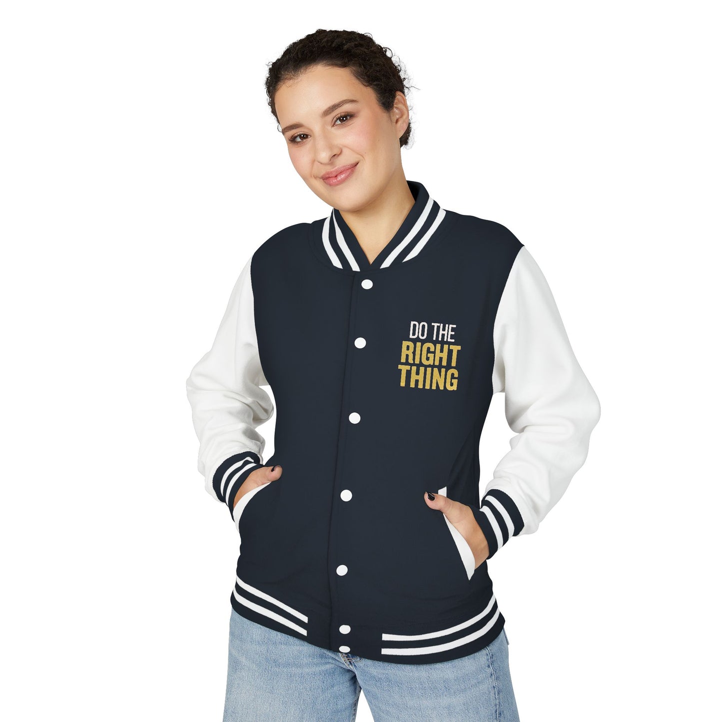 Letterman Jacket - 'Do the Right Thing' Design