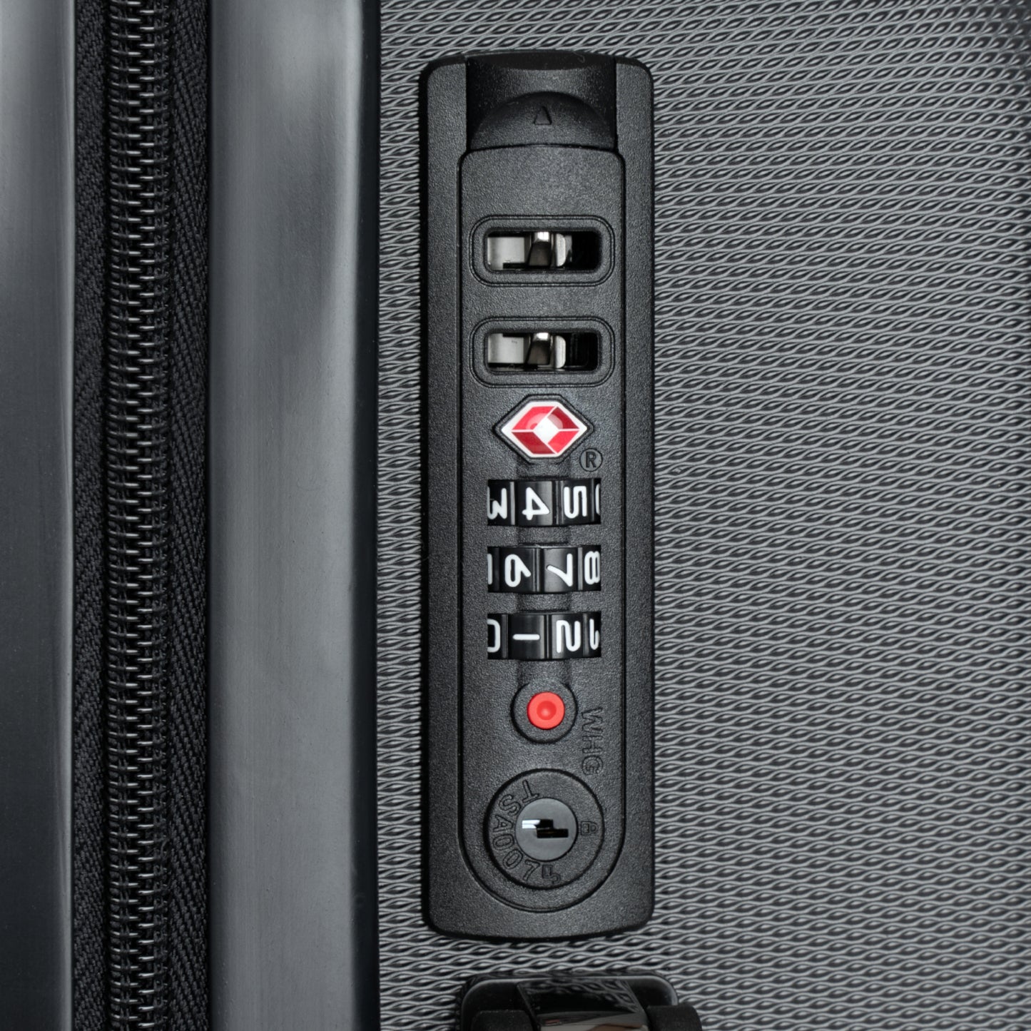 Lion Suitcase Black