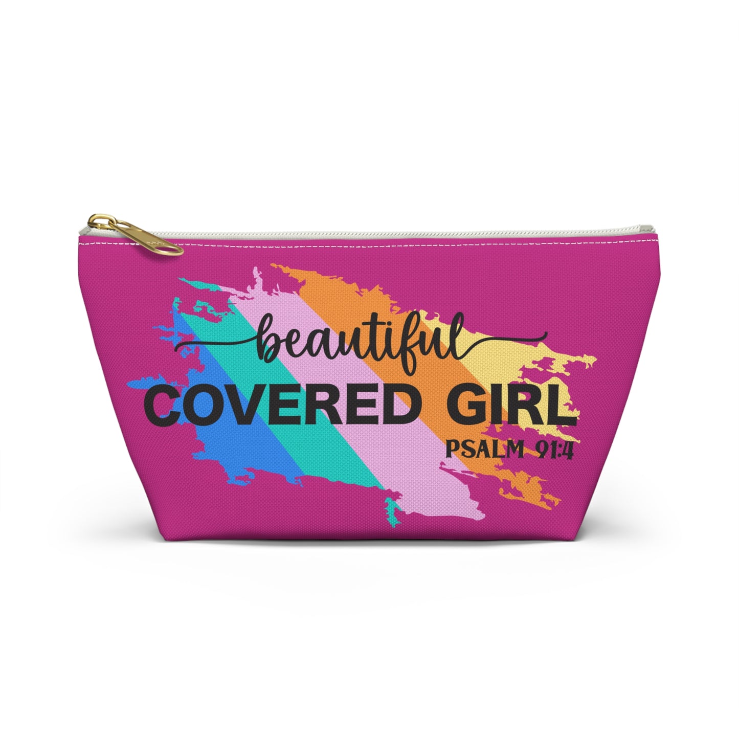 Pouch Psalm 91:4 Beautiful Covered Girl Accessories