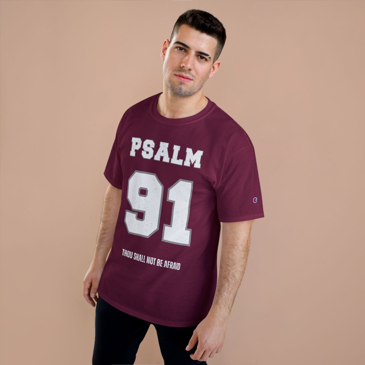 Champion T-Shirt Psalm 91 Football Jersey