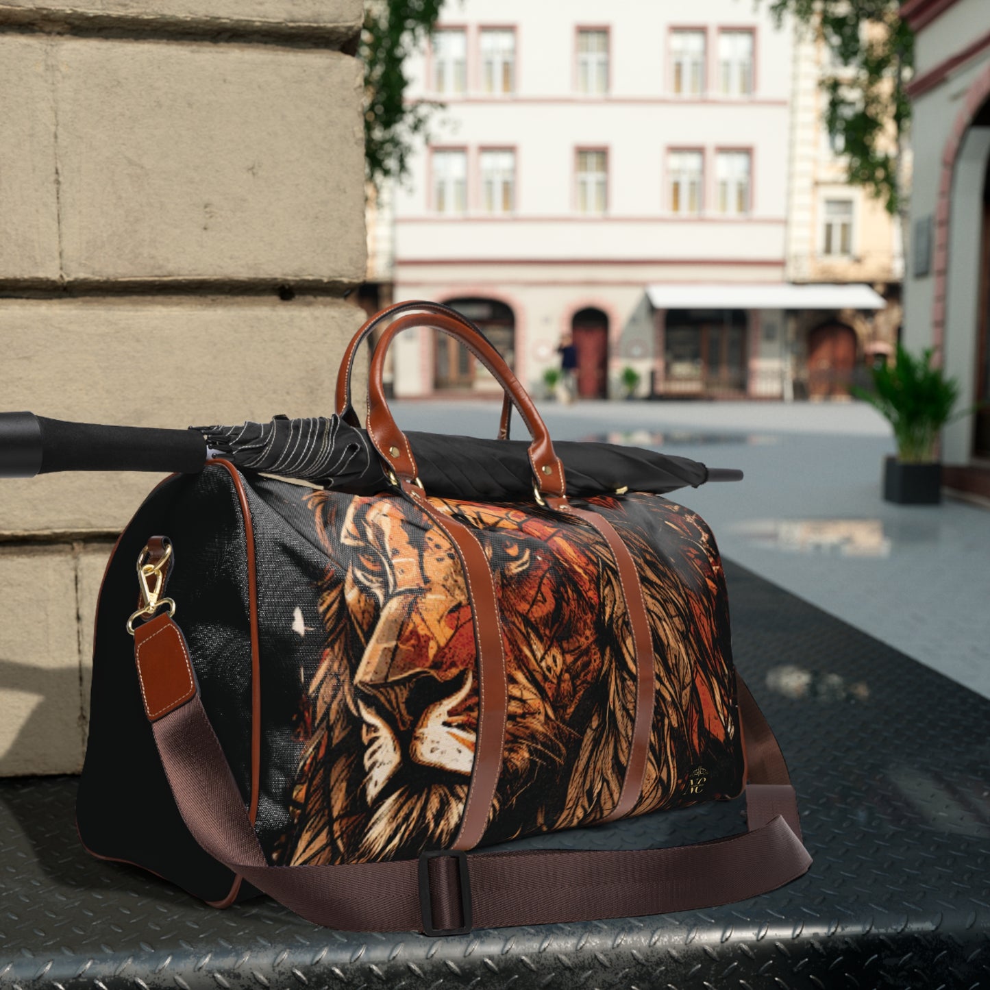 Travel Bag Lion Psalm 91 Waterproof