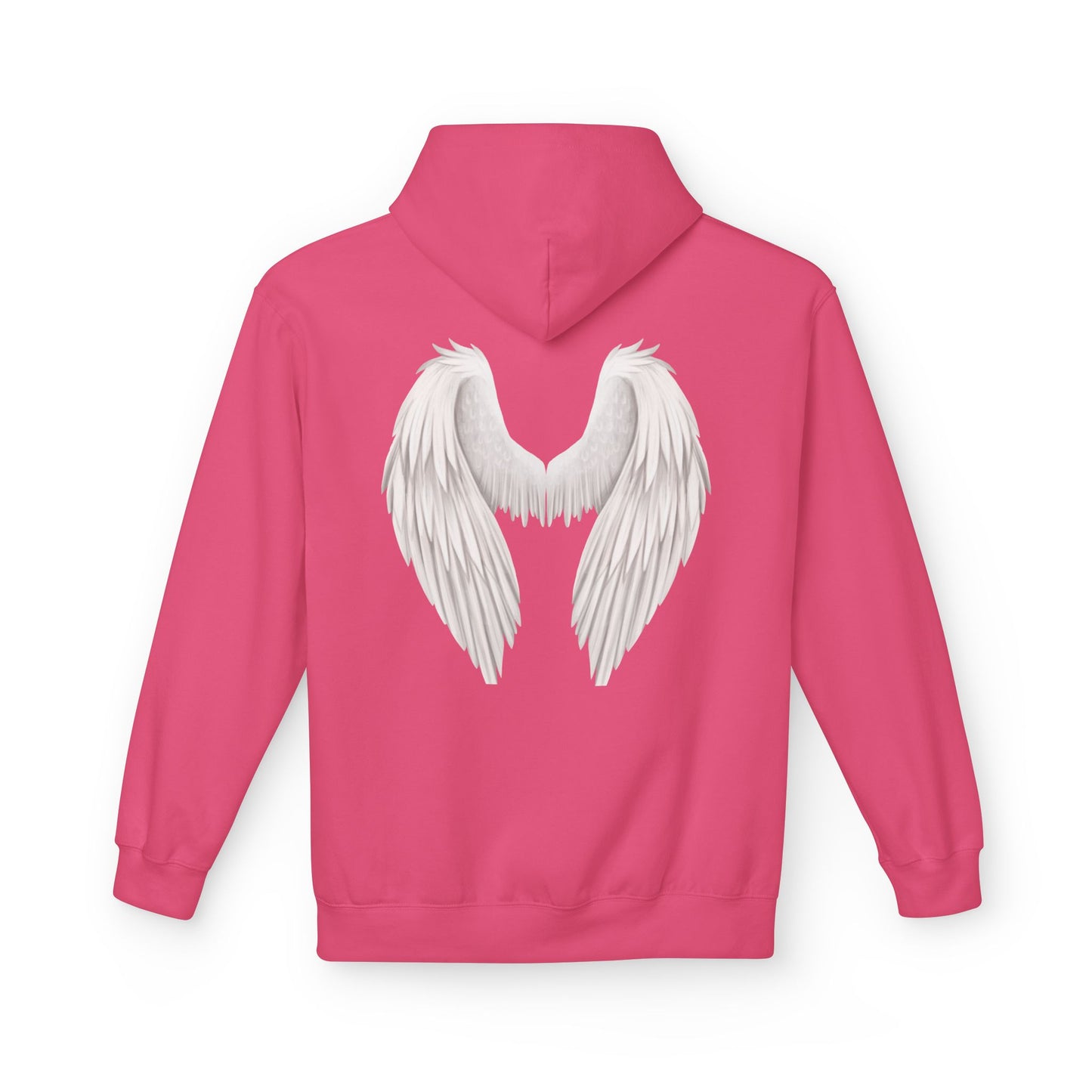 Unisex Midweight Softstyle Fleece Hoodie Psalm 91 wings