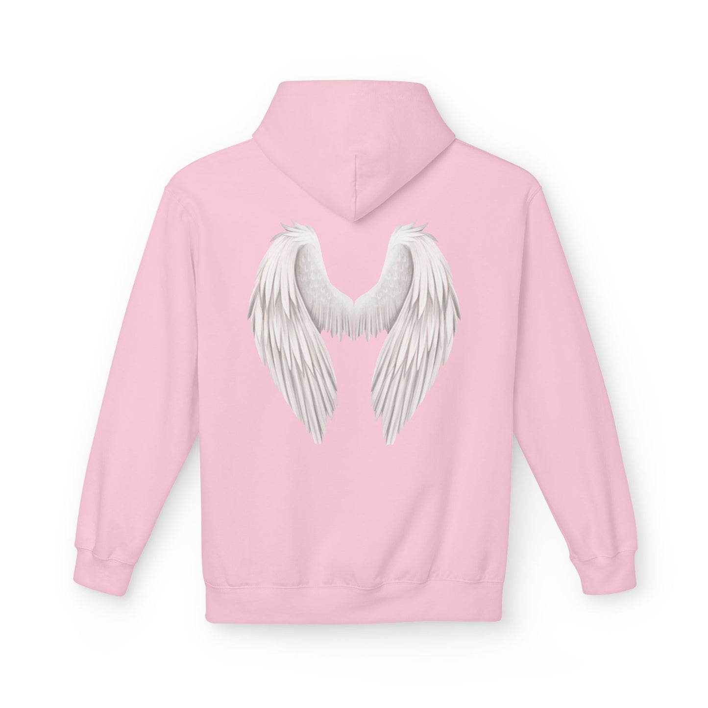 Unisex Midweight Softstyle Fleece Hoodie Psalm 91 wings