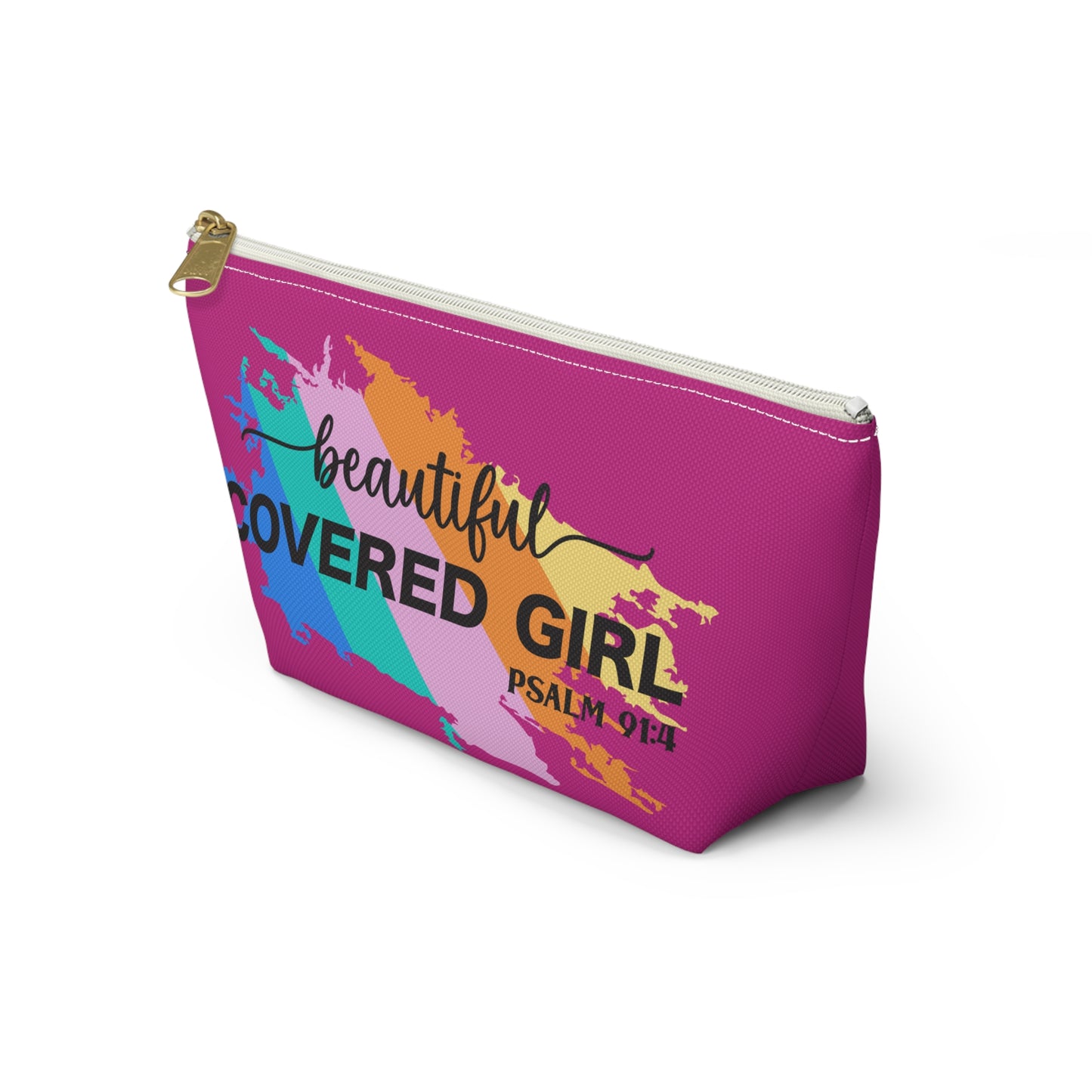 Pouch Psalm 91:4 Beautiful Covered Girl Accessories