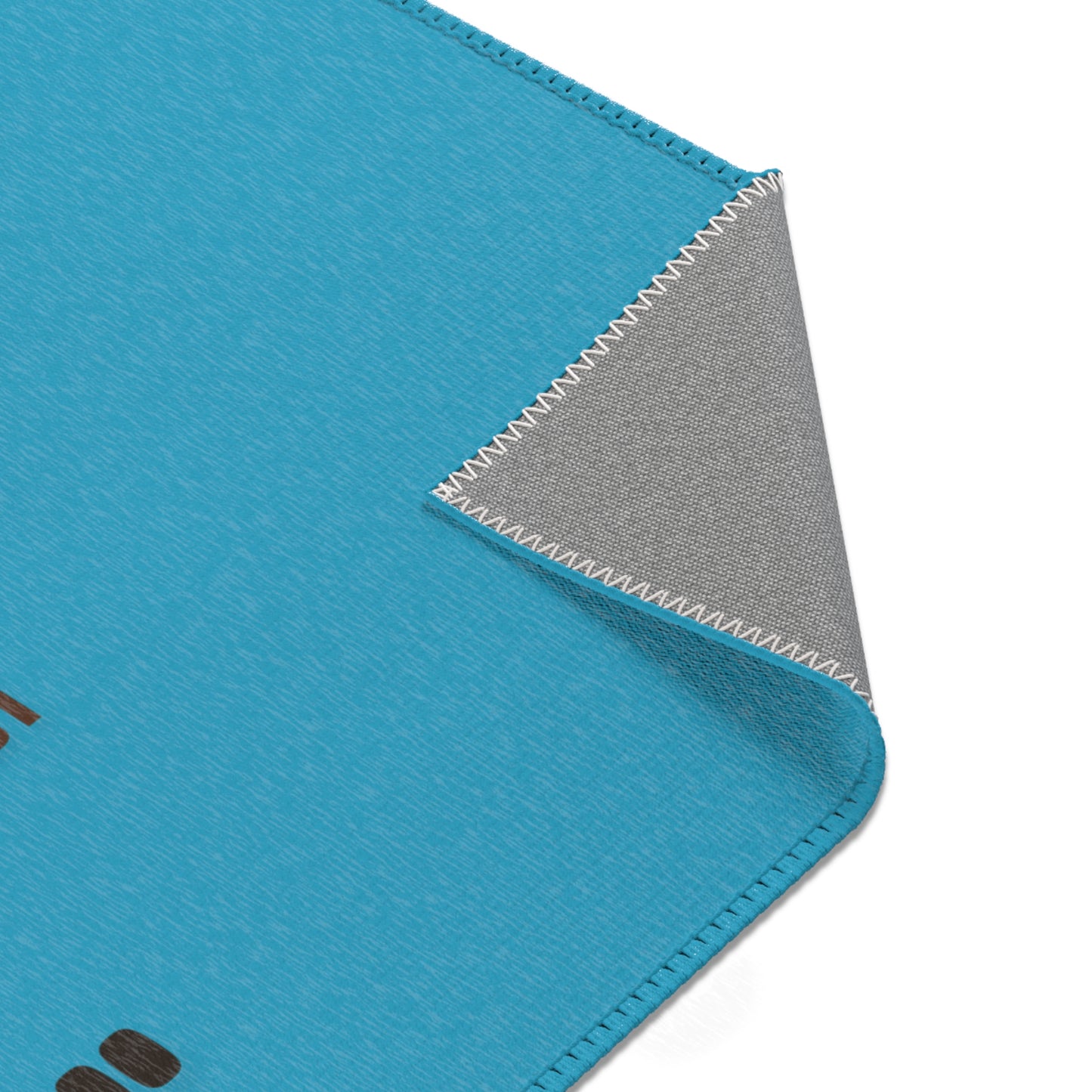 Area Rugs Thou Shall Not Be Afraid Blue