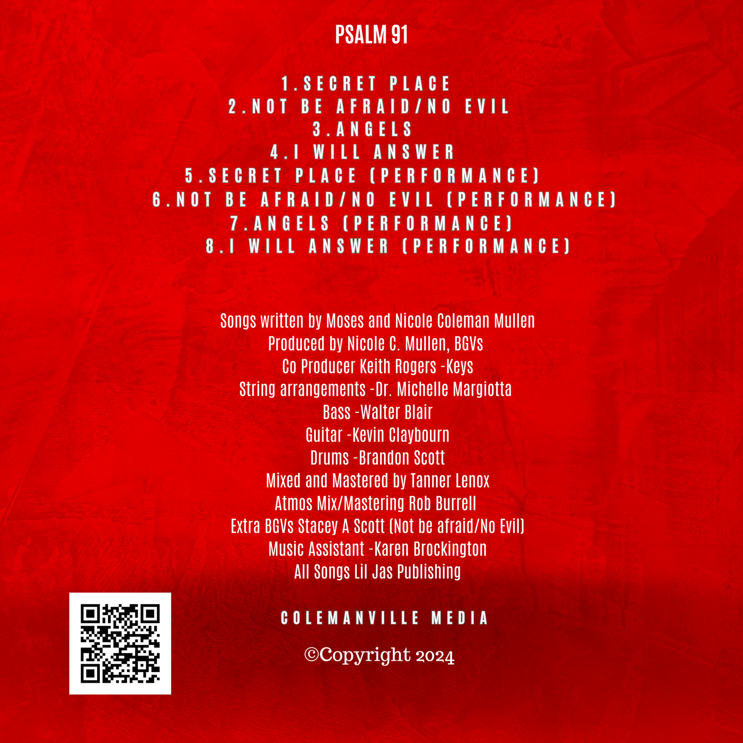 CD War Songs Psalm 91 (Includes FREE DIGITAL ALBUM)