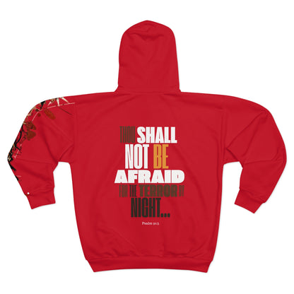 Zip Hoodie Not Afraid - Unisex