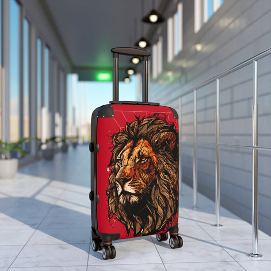 Suitcase - Red Lion Psalm 91 Travel Luggage