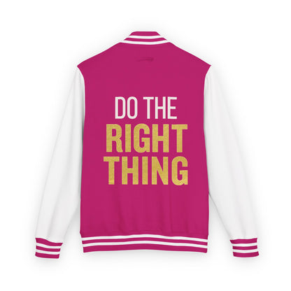 Letterman Jacket - 'Do the Right Thing' Design