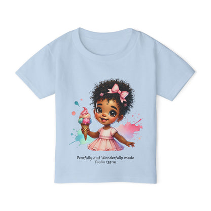 Toddler T-shirt - Fearfully and Wonderfully Made - Psalm 139:14