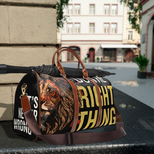 Travel Bag - Lion, Do the right thing