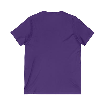 Jersey Short Sleeve V-Neck Tee Watch Your Mouth