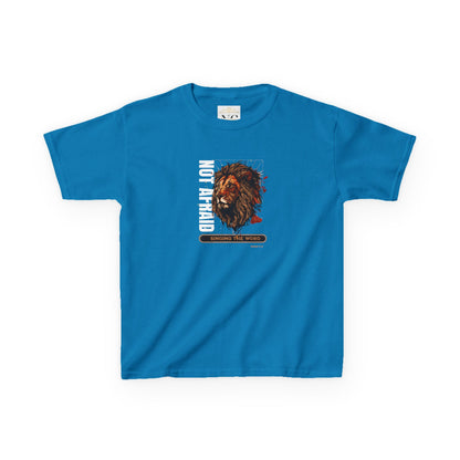 Kids Heavy Cotton™ Tee Not Afraid Lion