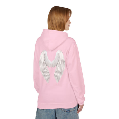 Unisex Midweight Softstyle Fleece Hoodie Psalm 91 wings