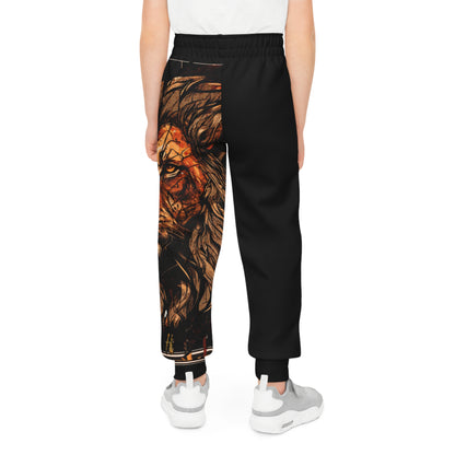 Youth Joggers (AOP) Not Afraid Black