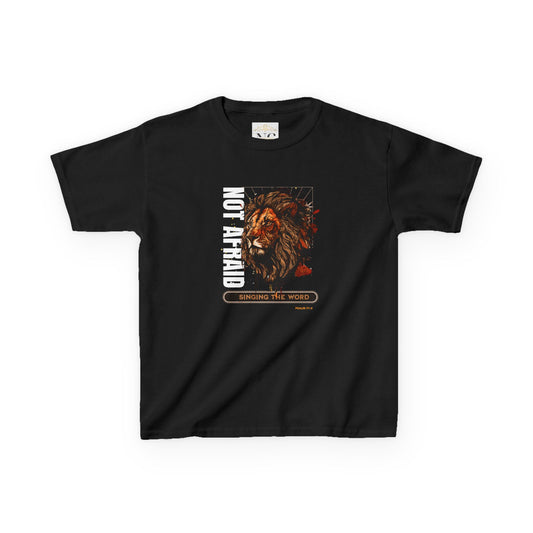 Kids Heavy Cotton™ Tee Not Afraid Lion
