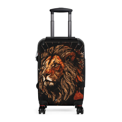 Lion Suitcase Black